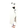 Tæppe med hætte, panda