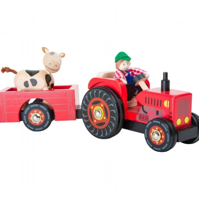 Traktor med anhænger