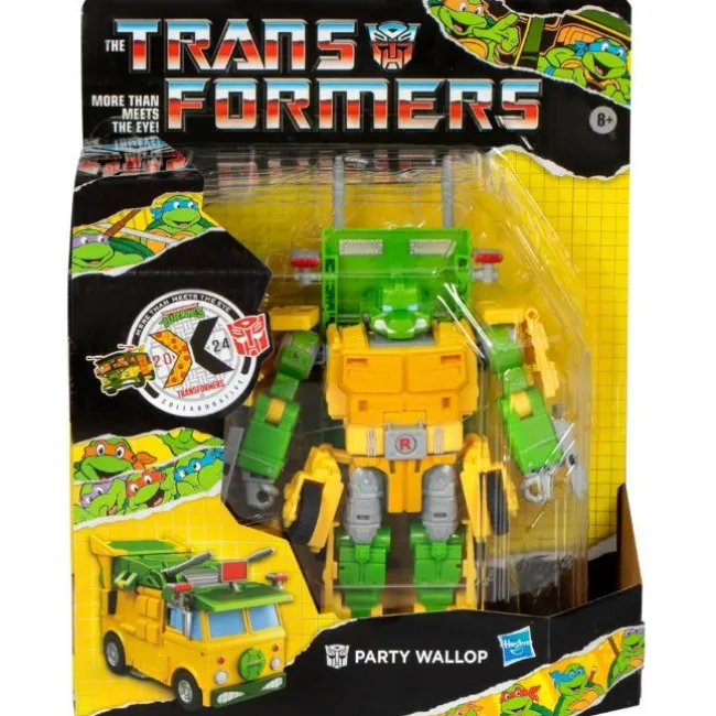 Transformers Turtles Party Wallop Figur