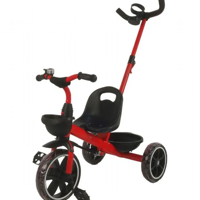 Trehjulet Cykel med Skubbestang