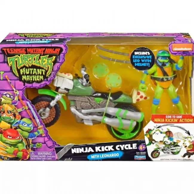 Turtles Battle Cycle Leonardo