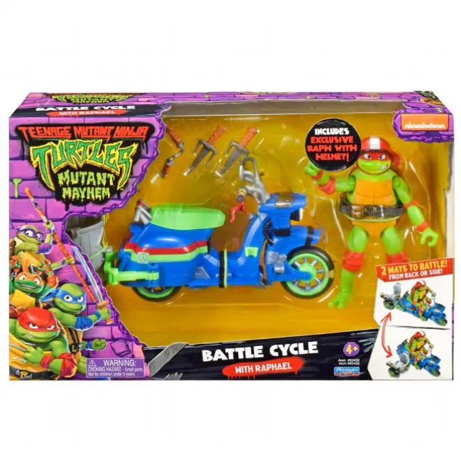 Turtles Battle Cycle Raphael