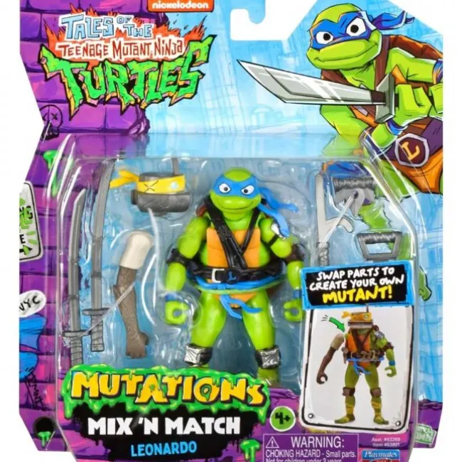 Turtles Mix n Match Leonardo Figur