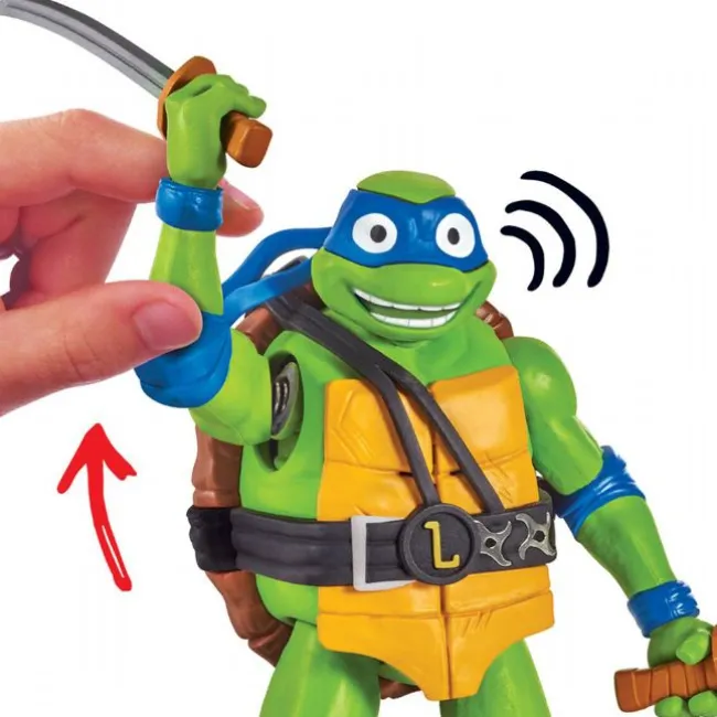 Turtles Movie Ninja Shouts Leonardo