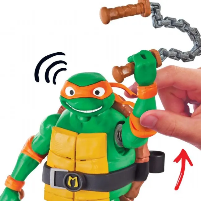 Turtles Movie Ninja Shouts Michelangelo