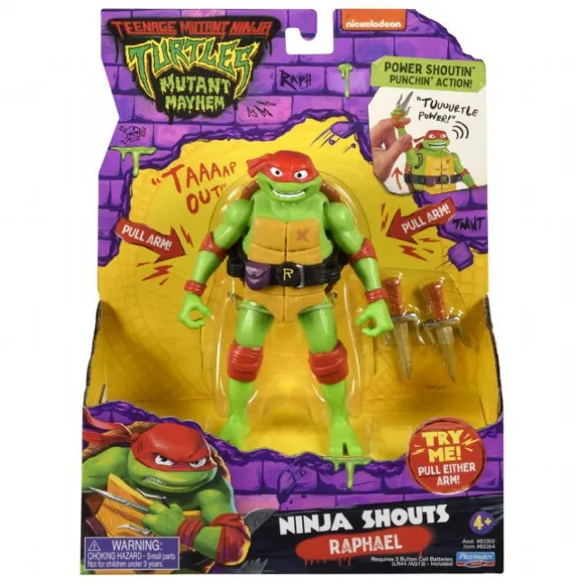 Turtles Movie Ninja Shouts Raphael