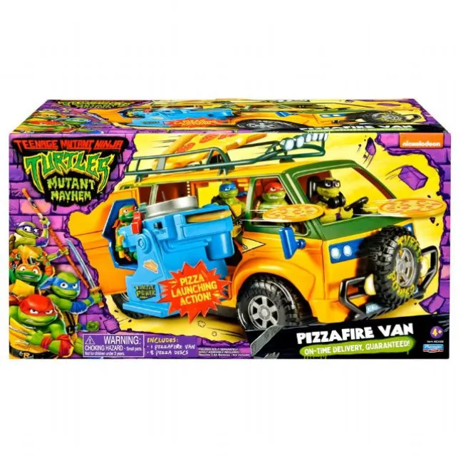 Turtles Movie Pizza Fire Van