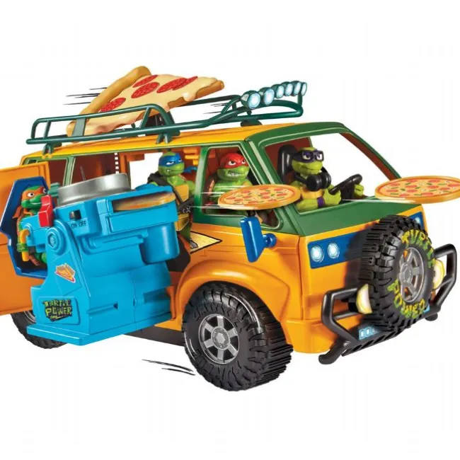 Turtles Movie Pizza Fire Van