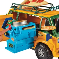 Turtles Movie Pizza Fire Van
