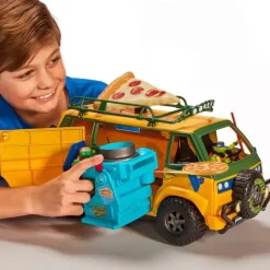 Turtles Movie Pizza Fire Van