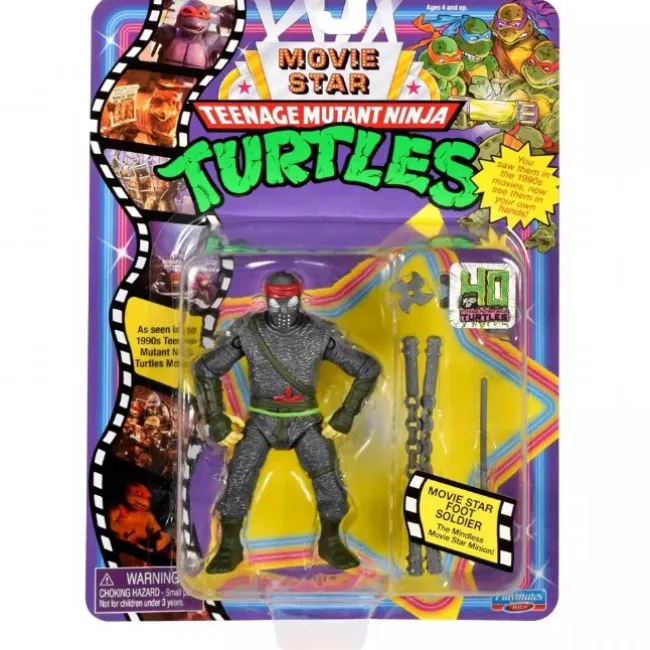 Turtles Movie Star Foot Soldier Figur