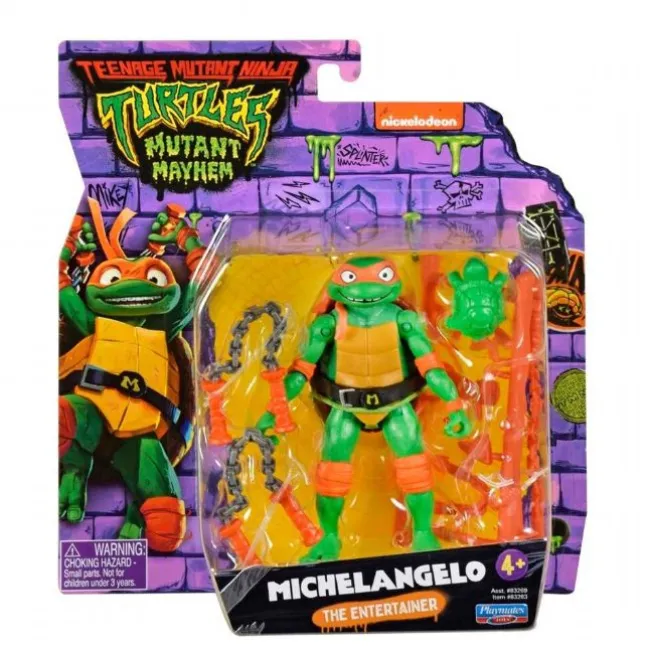 Turtles Mutant Mayhem Michelangelo Figur