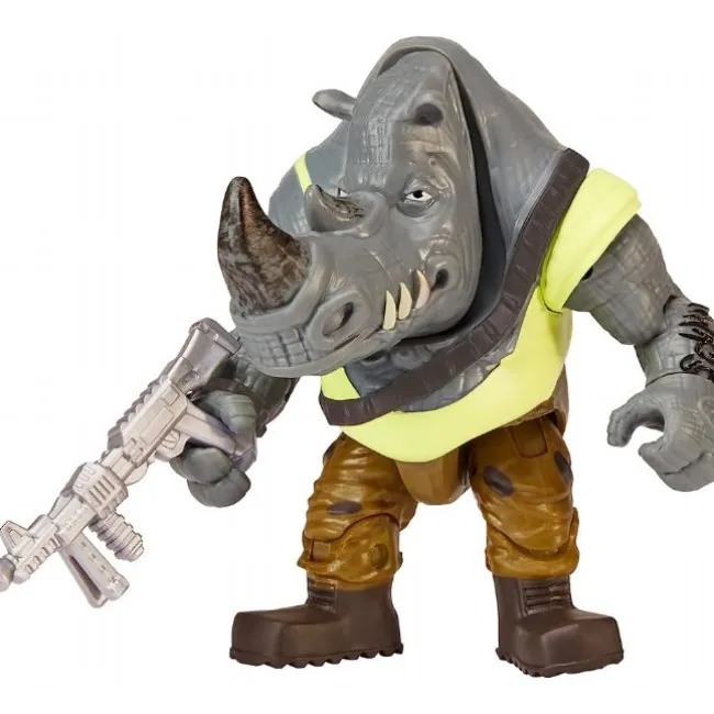 Turtles Mutant Mayhem Rocksteady Figur