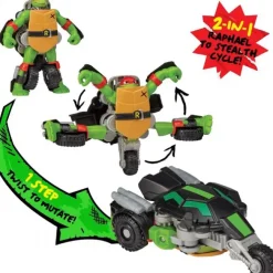 Turtles Twist N Mutate Raphael Figur