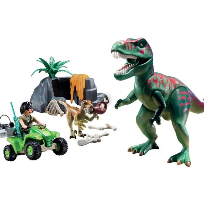 Tyrannosaurus Rex med Dinosaurforsker