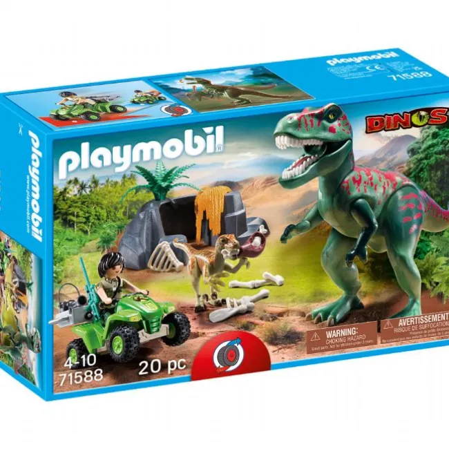 Tyrannosaurus Rex med Dinosaurforsker
