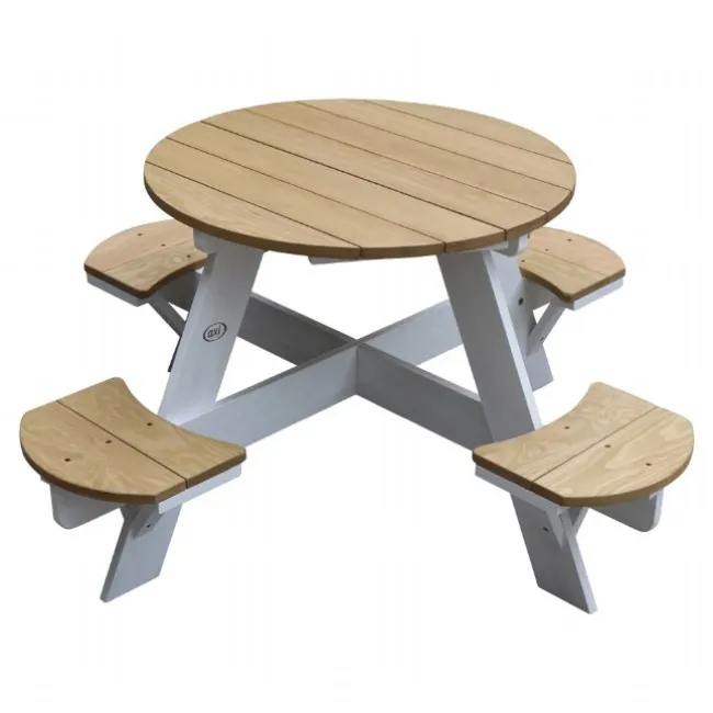 UFO Picnic Bord brun/hvid