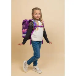 Unicorn Skoletaske med 4 Dele