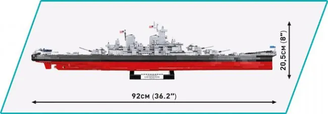 USS Missouri Krigsskib
