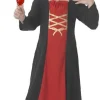 Vampyr pige udklædning 116 cm