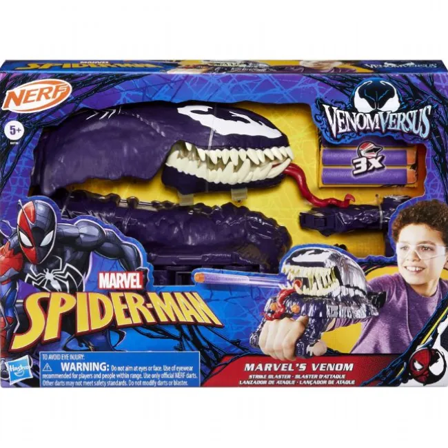 Venom Versus Venom Strike Blaster