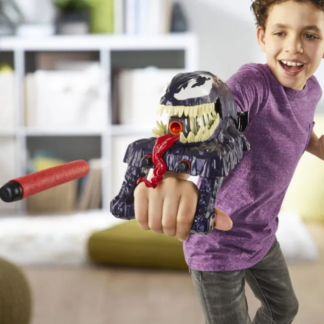 Venom Versus Venom Strike Blaster
