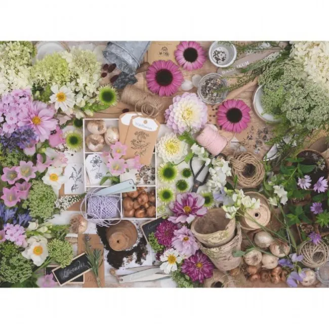 Vidunderlige Blomster 1000 Brikker