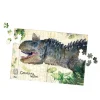 Vilac - Puslespil 3x200 brk - Dinosaurer