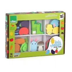 Vilac - Store perler - Grøntsager