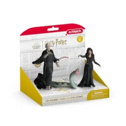 Voldemort,Nagini og Bellatrix Lestrange