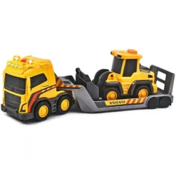 Volvo Truck Team med gravemaskine, lyd o