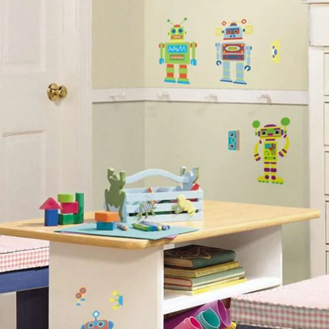 Wallstickers Robotter
