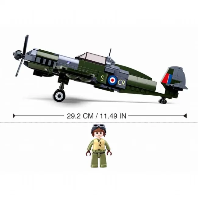 WWII - Spitfire Fighter Fly 290 dele