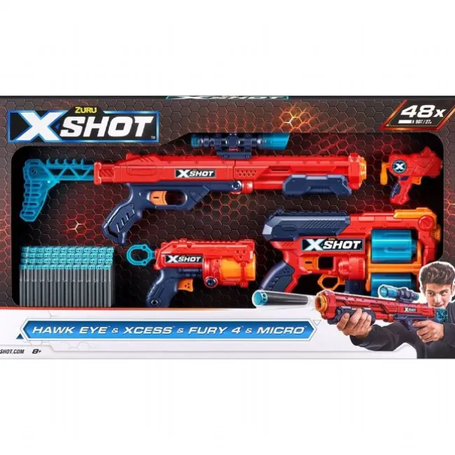 X-Shot Excel Mix Combo Pack (inkl. 48 pi