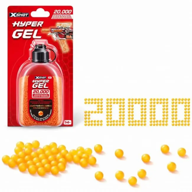 X-Shot Hyper Gel Refill 20.000 stk