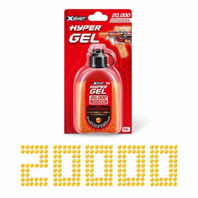 X-Shot Hyper Gel Refill 20.000 stk