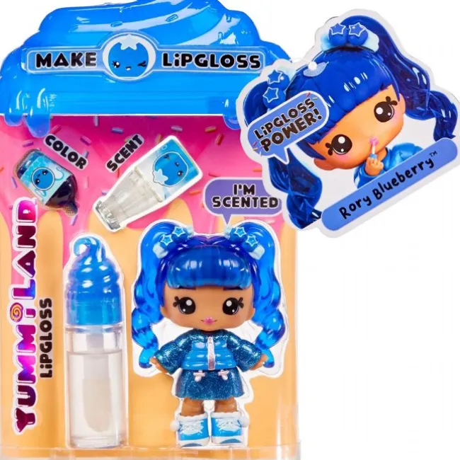 Yummiland Lipgloss Dukke - Rory Blueberr