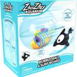 Zhu Zhu Aquarium Boblebold + Surfbræt